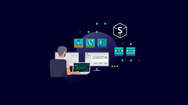 A screenshot of a desktop interface with a Siemens logo and a SIMARIS application window open.