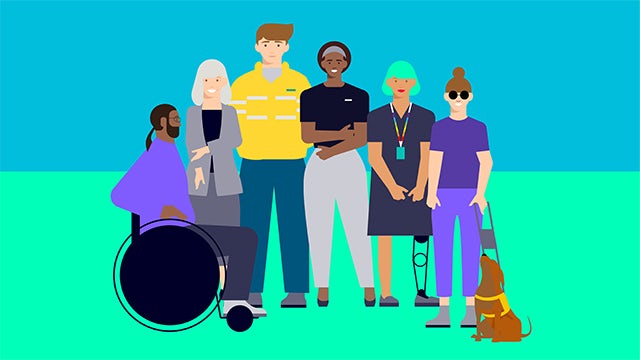 Person doing push-ups on a yoga mat outdoors with trees in background