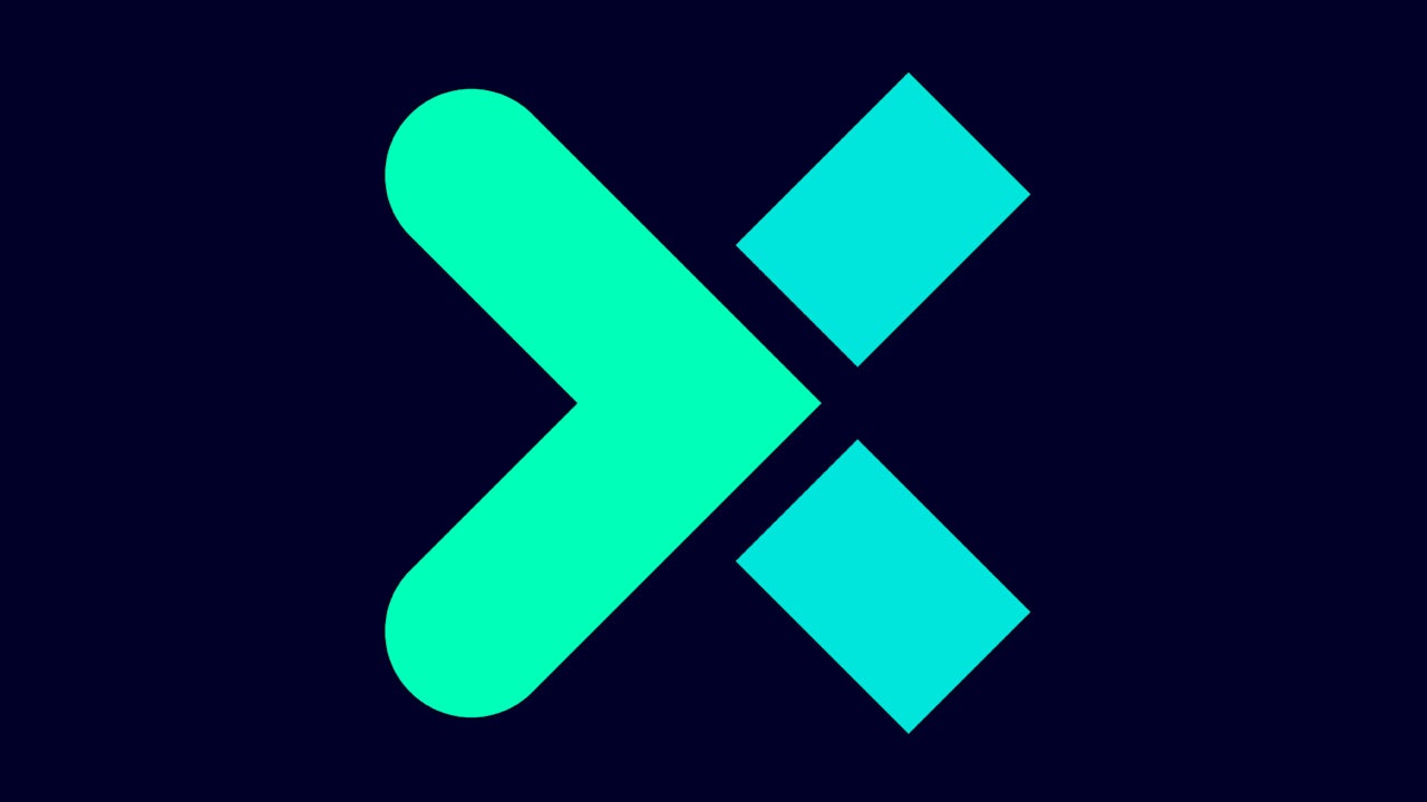 A Siemens Xcelerator Giant X train engine in a railway station.