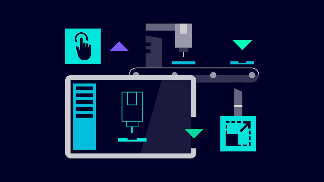 A logo for a platform that is independent and open, with a person's silhouette in the center.