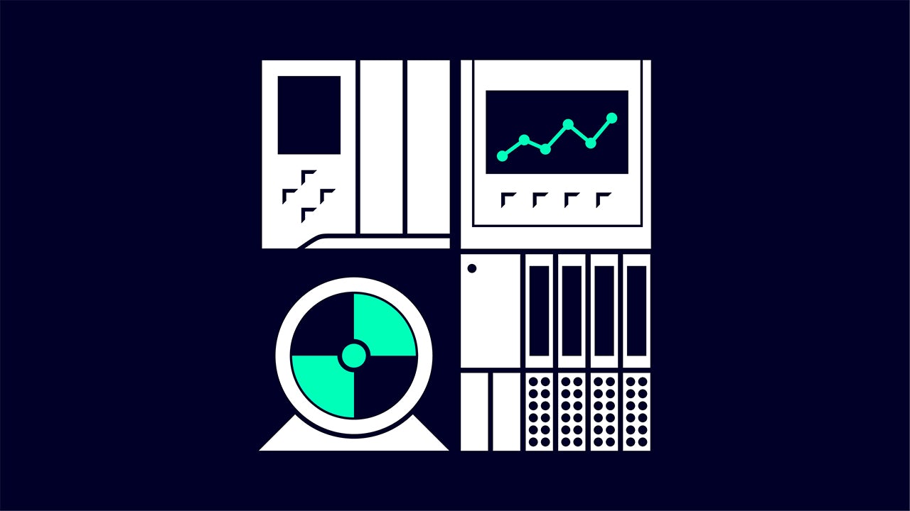 A Siemens logo displayed on a dark background with a light blue outline.