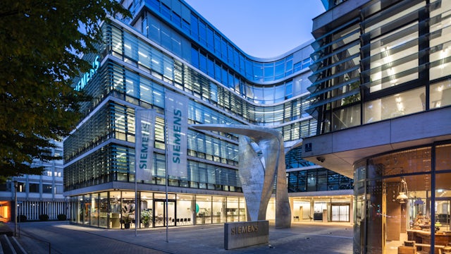 Siemens headquarters in Munich, Germany.