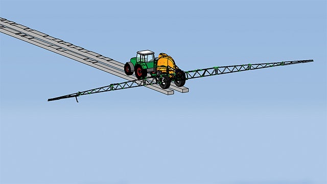 Agriculture equipment design in progress