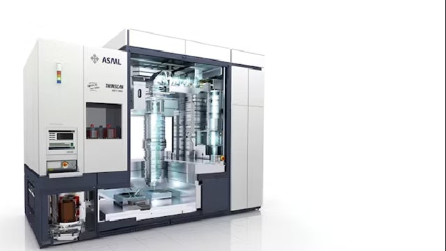 An ASML machine