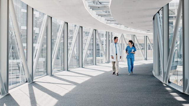 Keyvisual for the White Paper: Building healing environments through smart infrastructure.