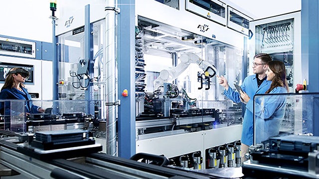 In a Digital Enterprise, machines with software capabilities make production faster and more adaptive