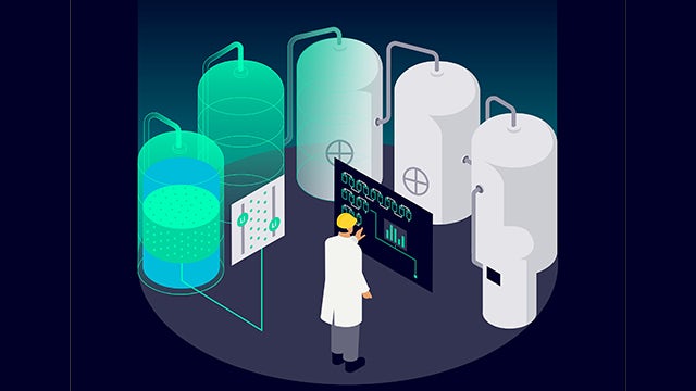 A digital process twin for direct lithium extraction is shown in the image.