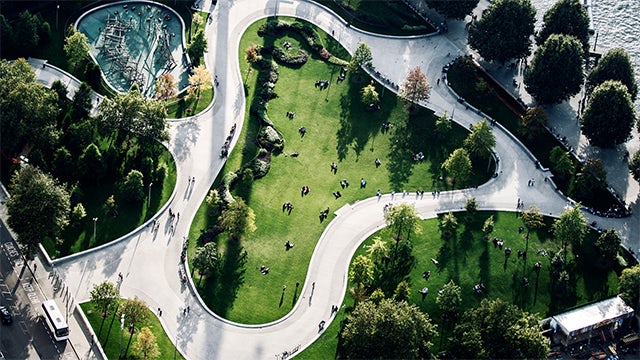 Overhead of sustainable business park
