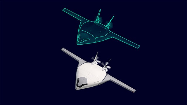 Blended-wing cargo aircraft use digital twins via Siemens Xcelerator to boost efficiency and innovation in air freight.  