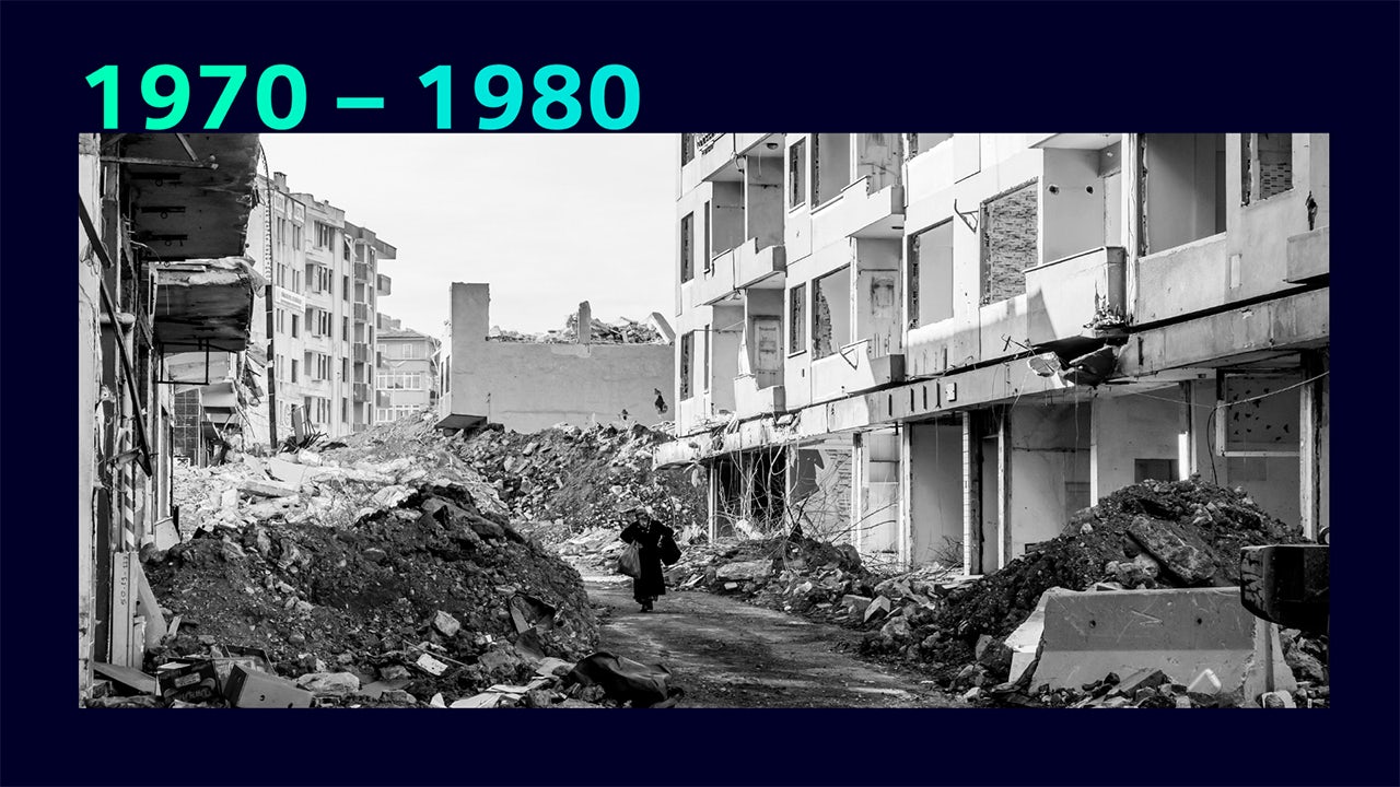 A map of the world with a focus on earthquake-prone areas, showing the locations of recent earthquakes.