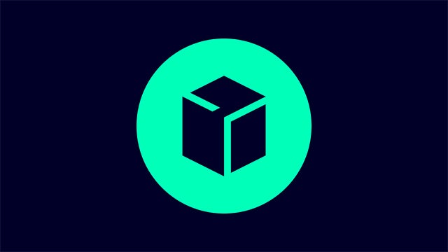 Icon of a box in a circle.