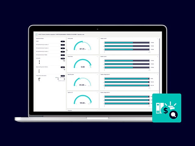 Electric vehicle charging station with solar panels in background