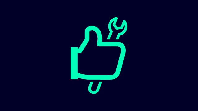 An image of a hand wrench with a feature of energy and condition monitoring icon.