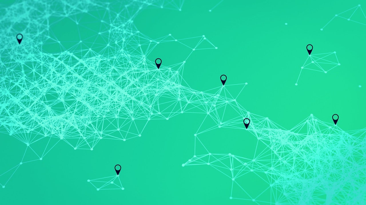 Map of funding sources.