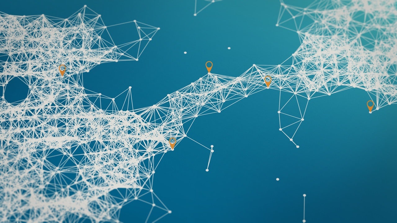 Map of funding sources.