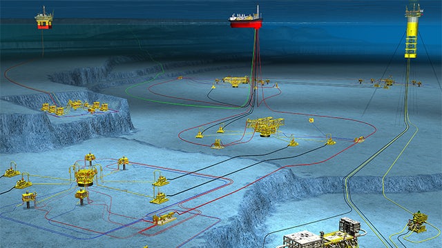 Underwater oil extraction system and offshore drilling technology