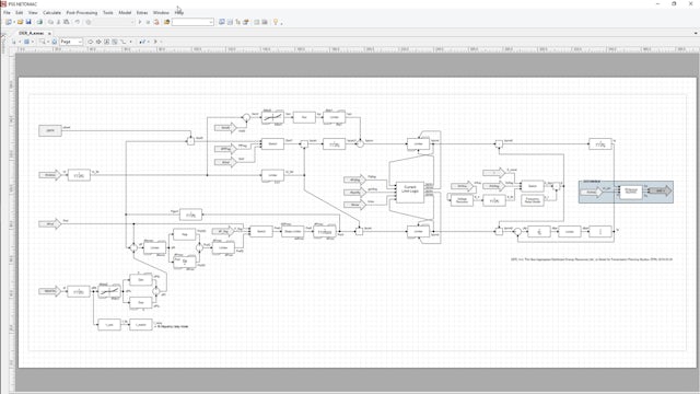 PSS SINCAL module for determining line and cable parameters from geometric conditions.