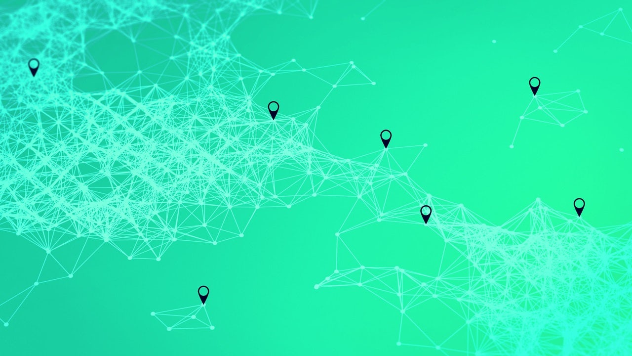 Map of funding sources.