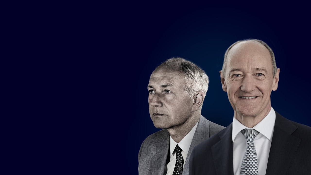 Roland Busch and Ernst von Siemens