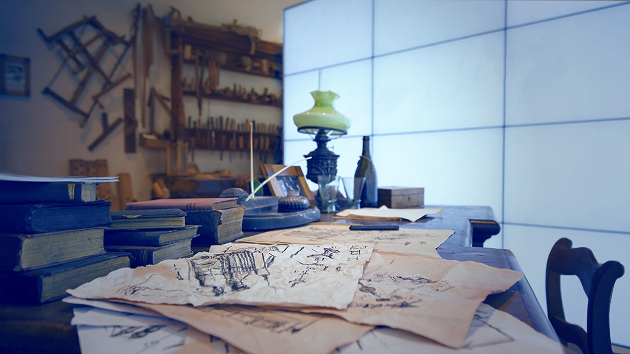 The press conference announcing the founding of next47 in the reconstructed historic workshop of Werner von Siemens, 2016.