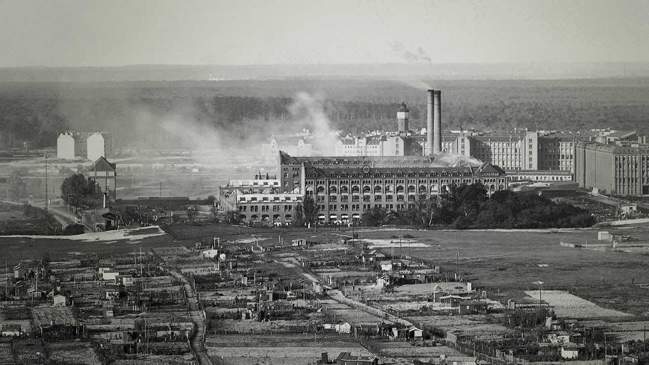View of Siemensstadt, 1910.</br>