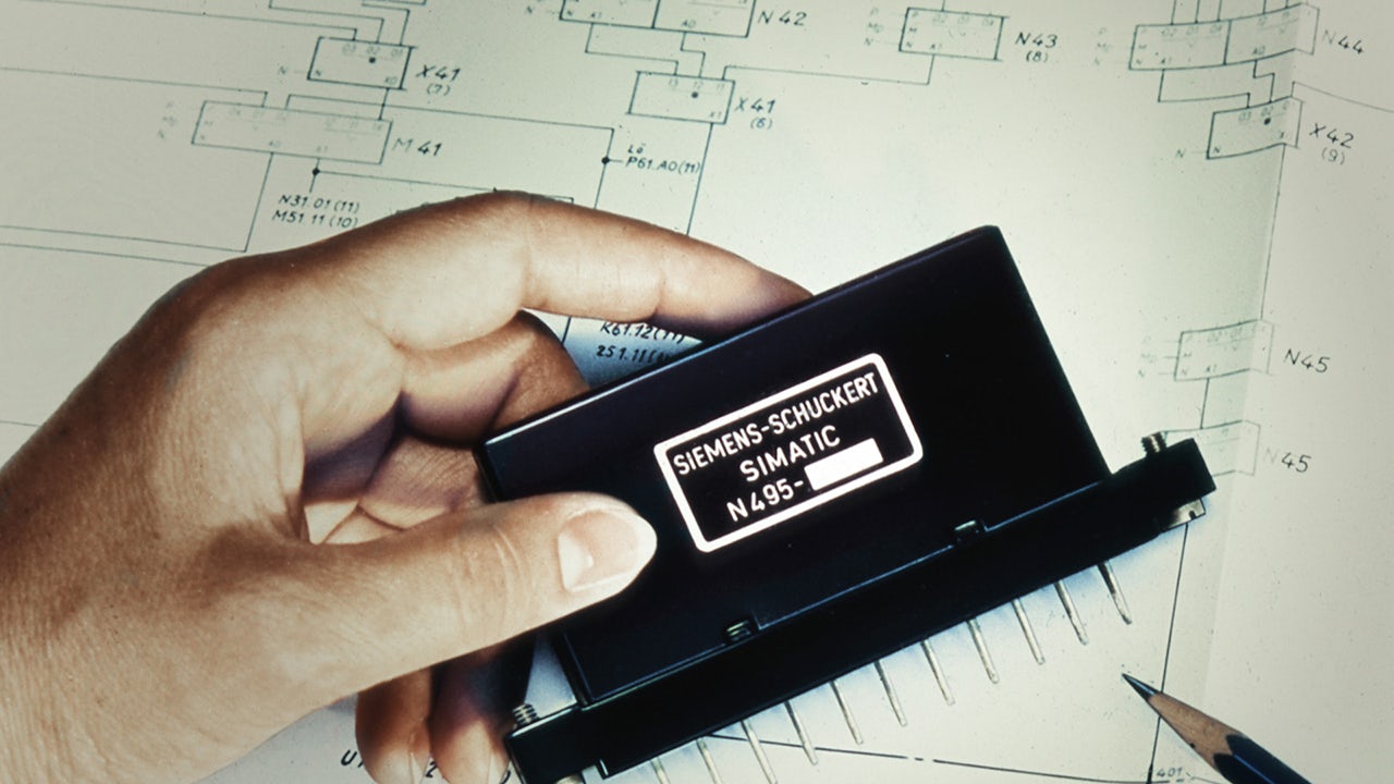 SIMATIC component, 1959.</br>