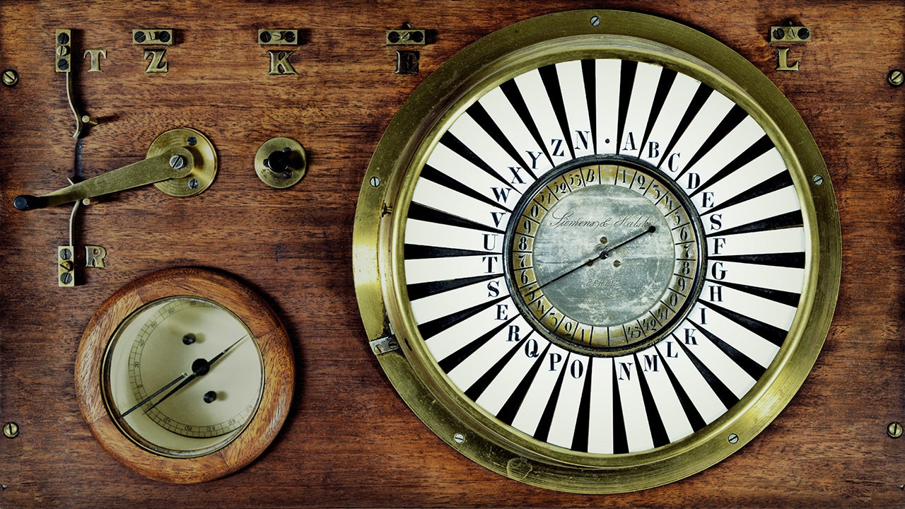 Pointer telegraph, 1847.