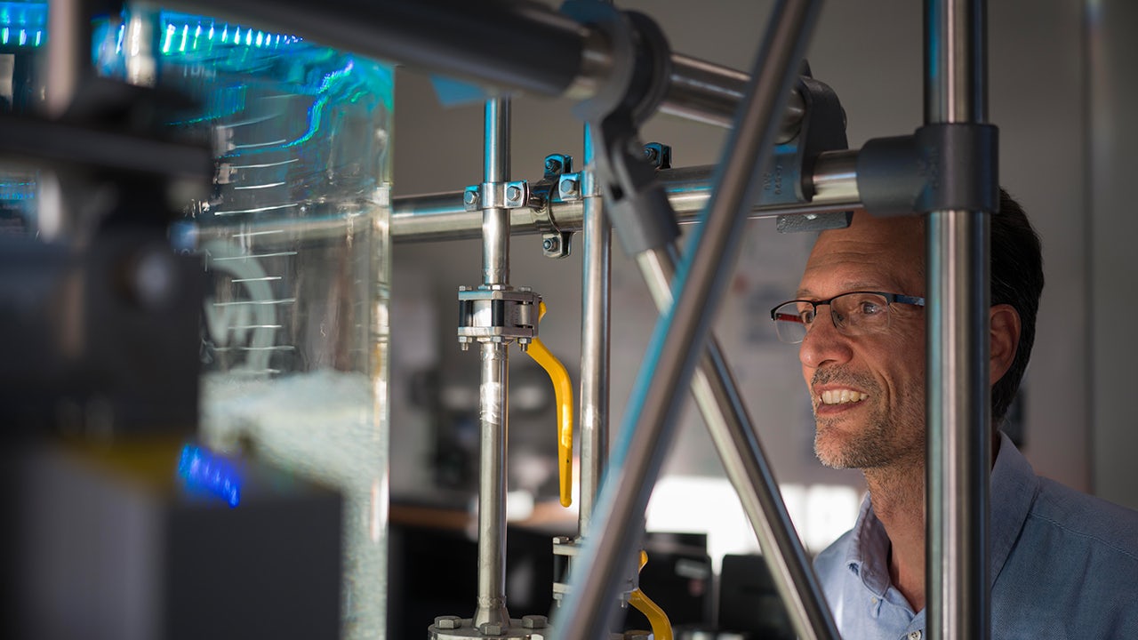 Portrait of an inventor from Siemens