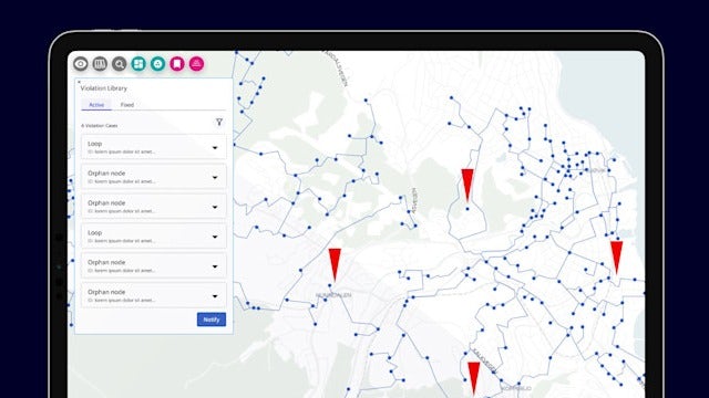 A screenshot of a grid impact analysis tool showing various metrics and data points. 