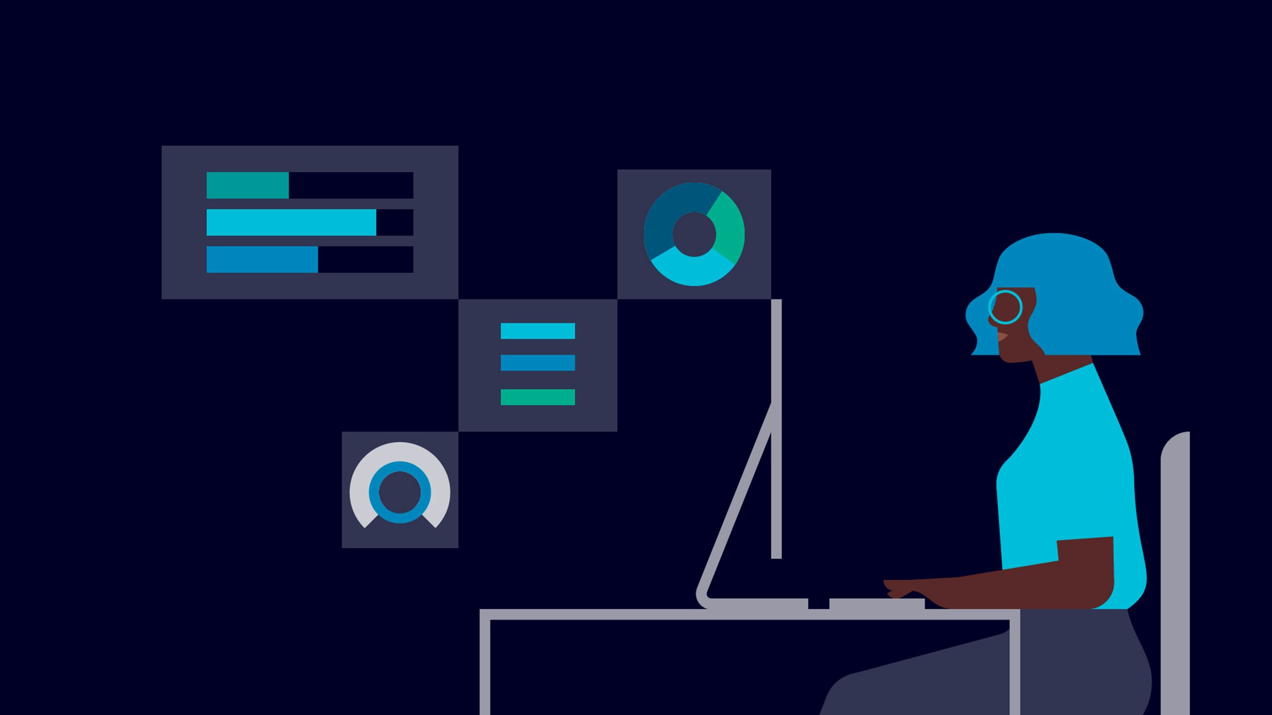 An illustration of a machine with a transparent body showing gears and circuits inside.