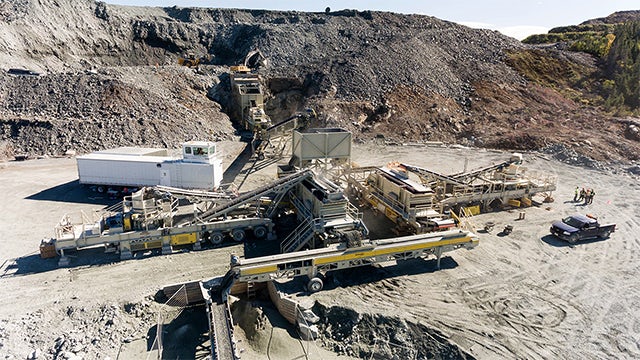 Masaba Canada heavy equipment in use on-site