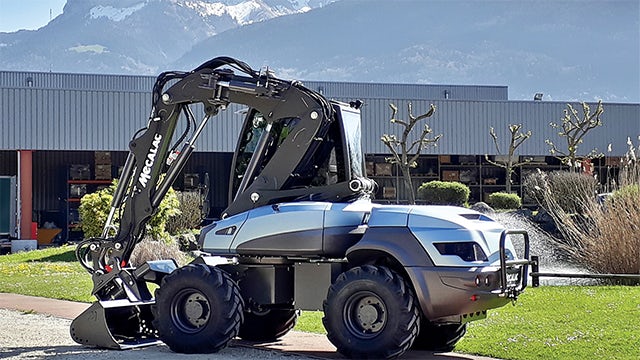 Mecalac Group electric excavator