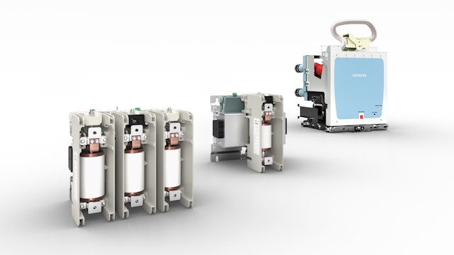 Siemens vacuum contactors.