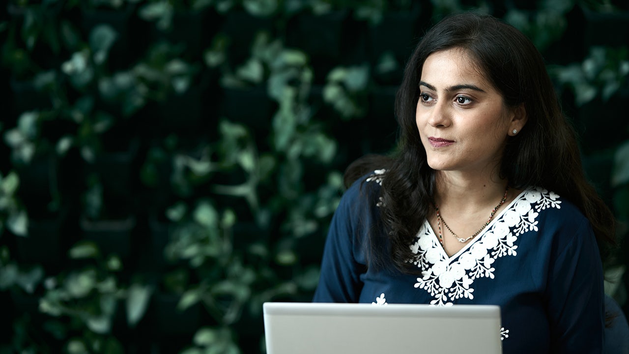 A visual representation of a person's self-reflection journey, with a hero figure symbolizing growth and progress.