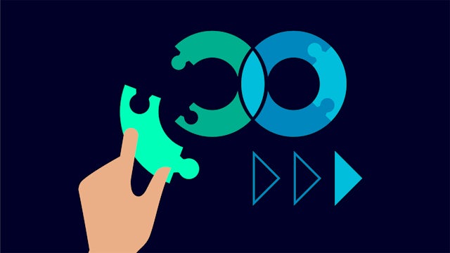 A puzzle piece with the word "Siemens" on it, surrounded by other puzzle pieces.