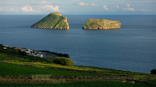 Terceira Island in the Azores archipelago