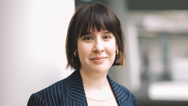 Portrait of press contact for Siemens Business Topics: Hannah Arnal