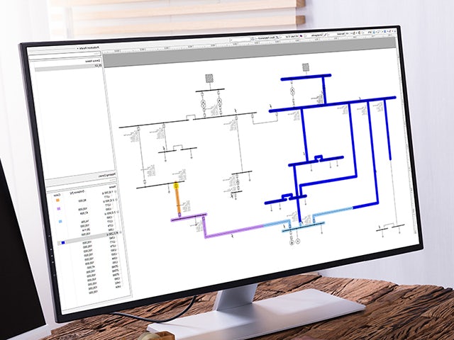 A promotional image for a product featuring a person in a blue shirt and a white background.