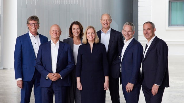 Siemens managing board members.