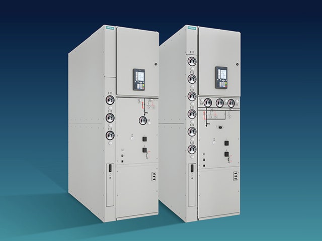 A Siemens Energy Systems product, possibly a power plant or energy system, is displayed in a promotional image.