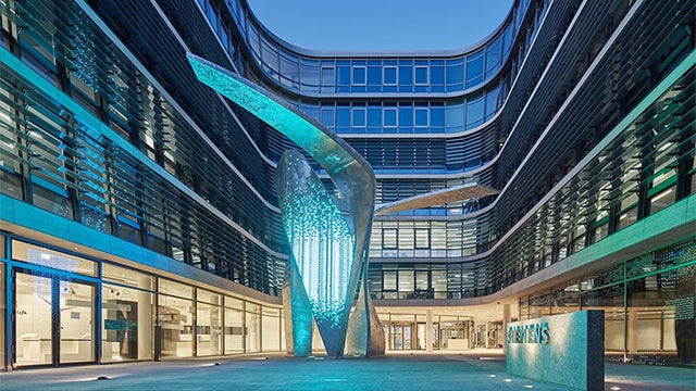 Siemens munich headquarters.