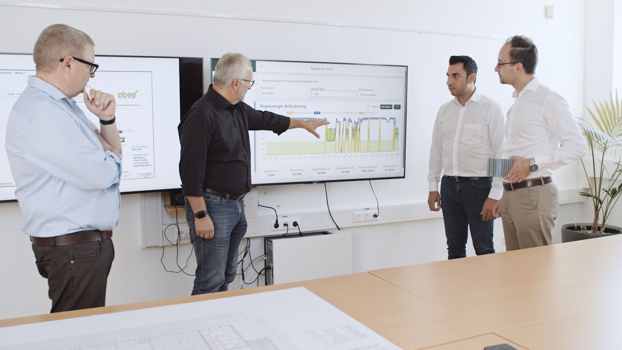 A Siemens logo displayed on a white background with a blue border. 