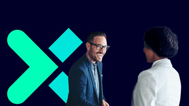 A logo for Siemens Xcelerator with a stylized 'X' and the word 'Partner' in a modern font. 