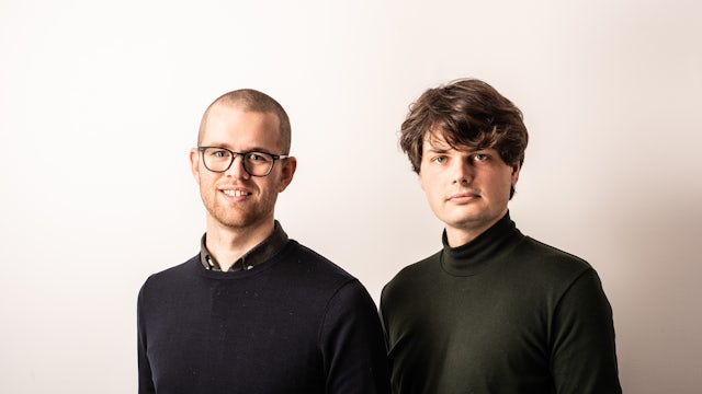 Simon and Victor from VA SYD smiling for the camera