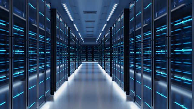 A silent extinguishing system with inert gas for data centers is shown in the image.