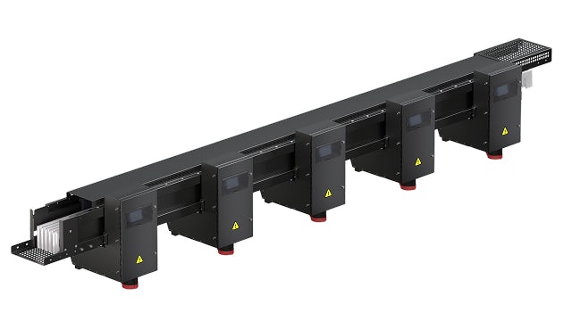 An image of a Sivacon 8PS L-Data System with a black background and a white border.