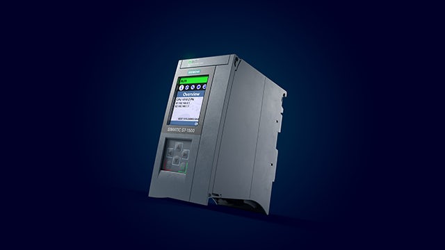 Siemens SIMATIC S7-1500 controller.