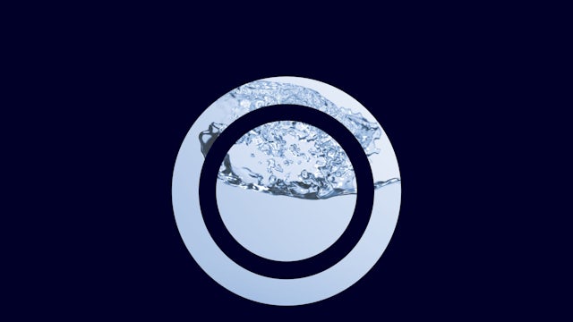 A visual representation of sustainable water management with a focus on water conservation and efficiency. 