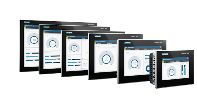 SIMATIC HMI Unified Comfort Panel.