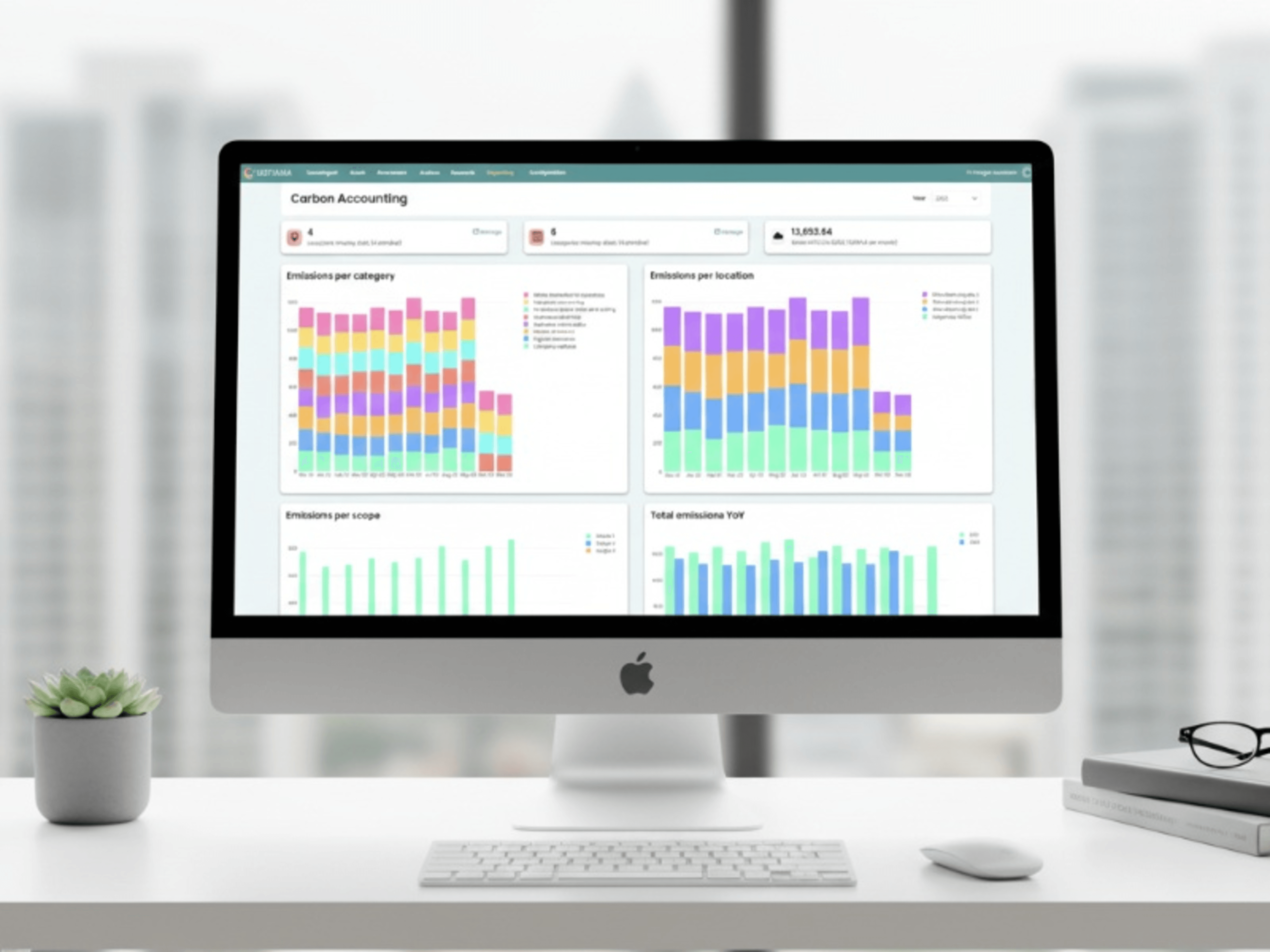 Sustaira Carbon Accounting Dashboard